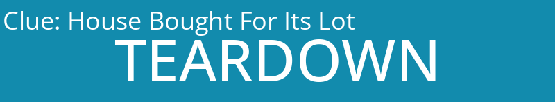 House Bought For Its Lot