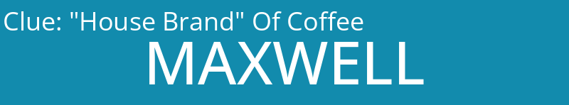 "House Brand" Of Coffee