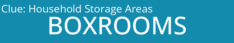 Household Storage Areas