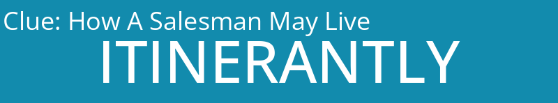 How A Salesman May Live
