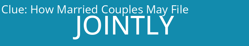 How Married Couples May File