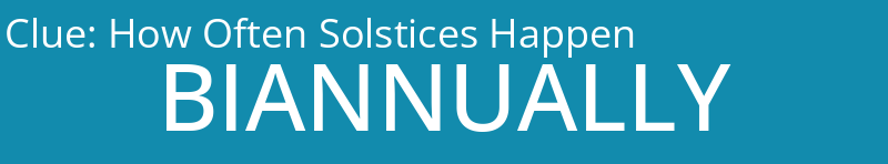 How Often Solstices Happen