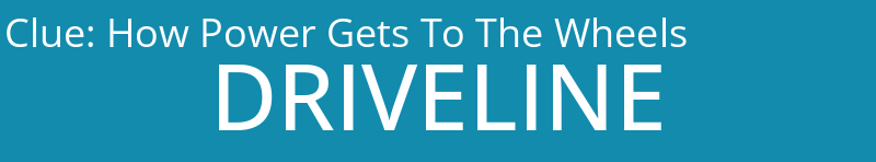 How Power Gets To The Wheels