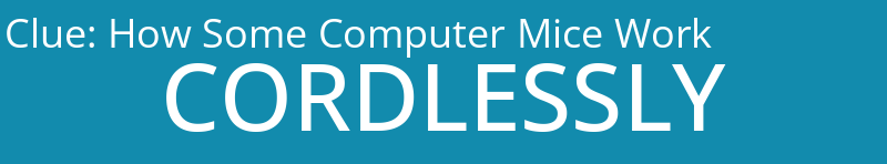 How Some Computer Mice Work