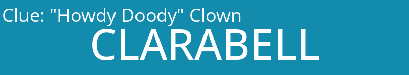 "Howdy Doody" Clown