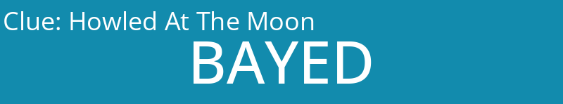 Howled At The Moon