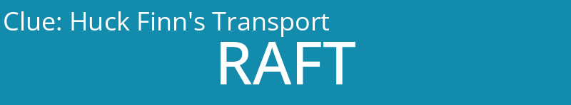 Huck Finn's Transport