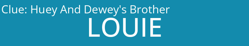 Huey And Dewey's Brother