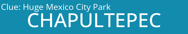 Huge Mexico City Park