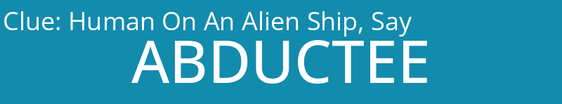 Human On An Alien Ship, Say