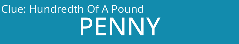 Hundredth Of A Pound