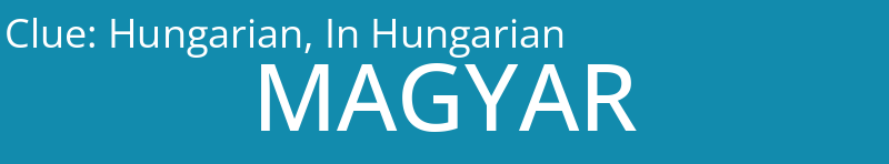 Hungarian, In Hungarian
