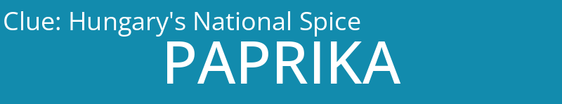 Hungary's National Spice