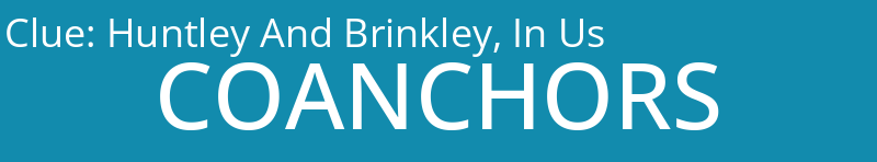 Huntley And Brinkley, In Us