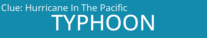 Hurricane In The Pacific
