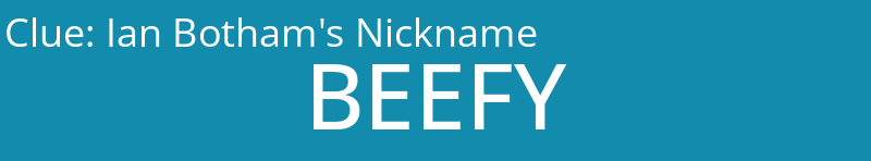 Ian Botham's Nickname