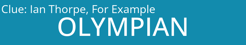 Ian Thorpe, For Example