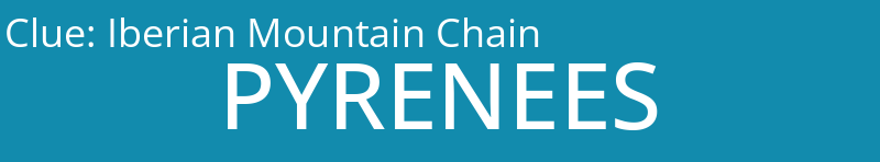 Iberian Mountain Chain
