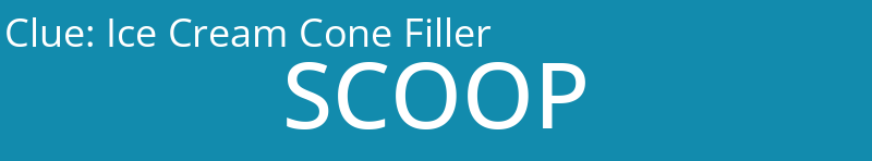 Ice Cream Cone Filler