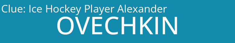 Ice Hockey Player Alexander
