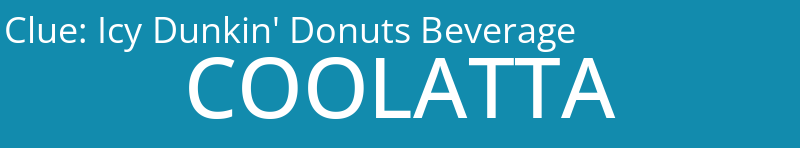 Icy Dunkin' Donuts Beverage