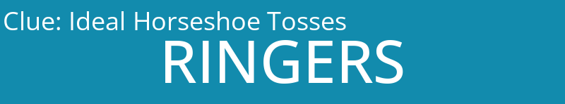 Ideal Horseshoe Tosses