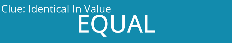 Identical In Value