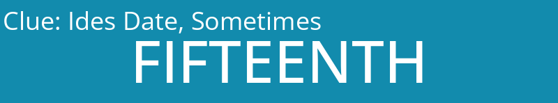Ides Date, Sometimes