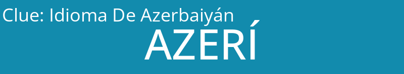 Idioma De Azerbaiyán