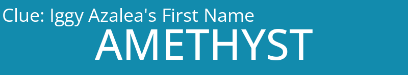 Iggy Azalea's First Name