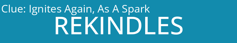 Ignites Again, As A Spark
