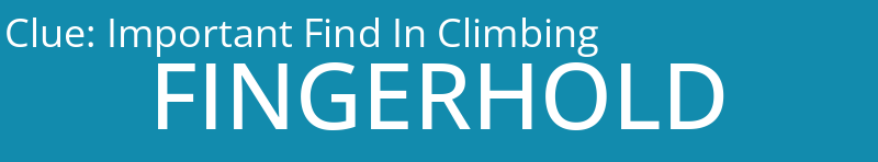 Important Find In Climbing