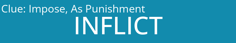 Impose, As Punishment