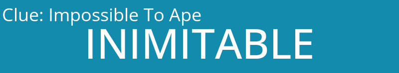 Impossible To Ape