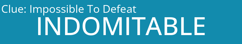Impossible To Defeat