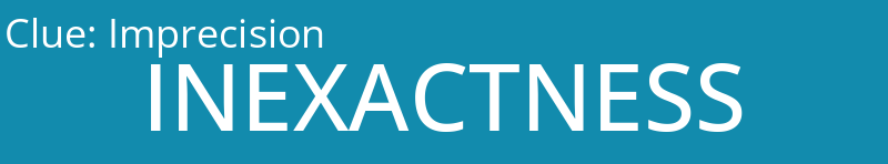Imprecision