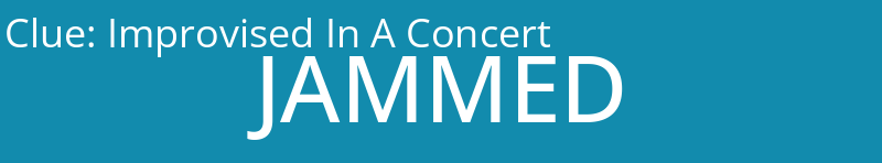 Improvised In A Concert