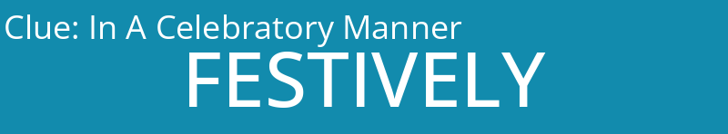 In A Celebratory Manner