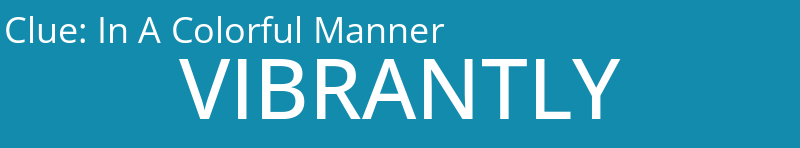 In A Colorful Manner