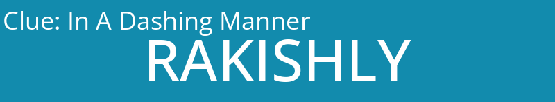 In A Dashing Manner