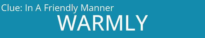 In A Friendly Manner