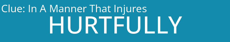 In A Manner That Injures