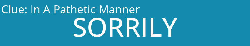 In A Pathetic Manner