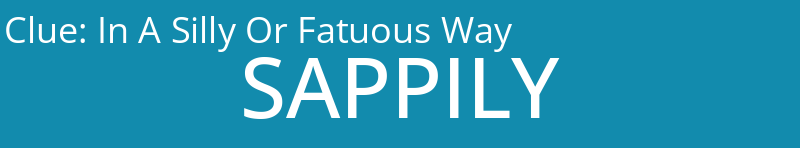 In A Silly Or Fatuous Way