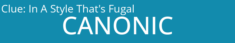 In A Style That's Fugal