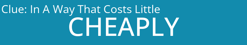 In A Way That Costs Little