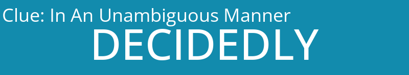 In An Unambiguous Manner