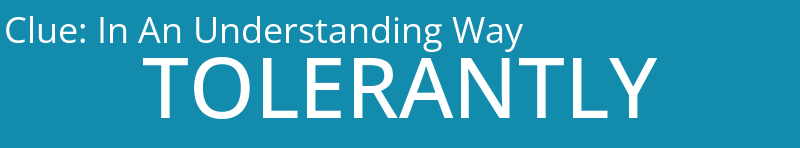 In An Understanding Way