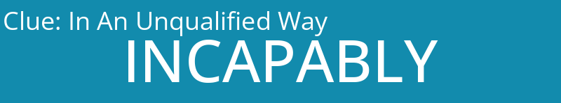 In An Unqualified Way