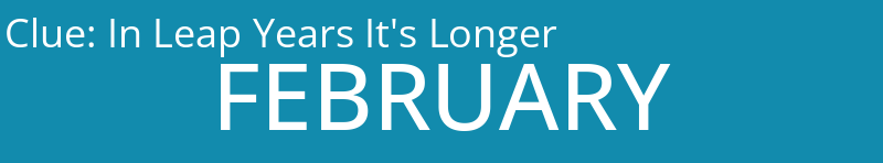 In Leap Years It's Longer